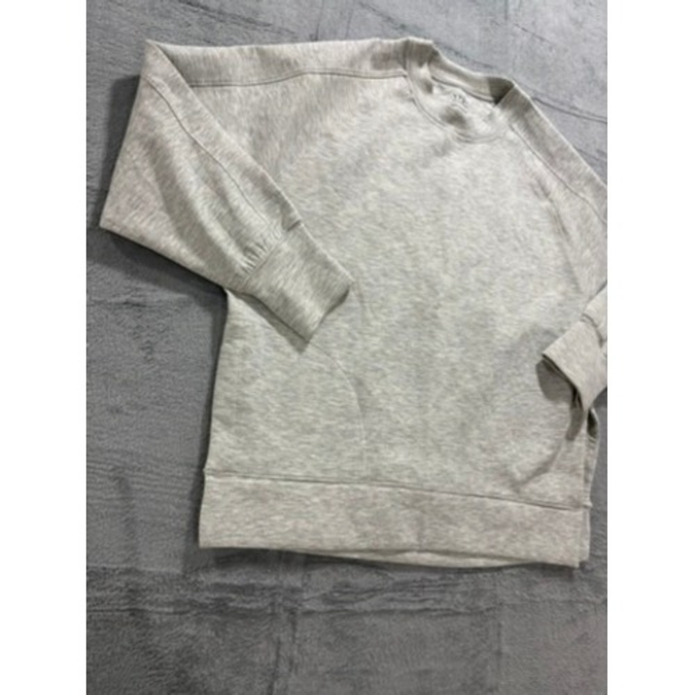 Abercrombie & Fitch YPB neoKNIT Crewneck Sweatshirt Grey Heather Mens Medium - Picture 3 of 12